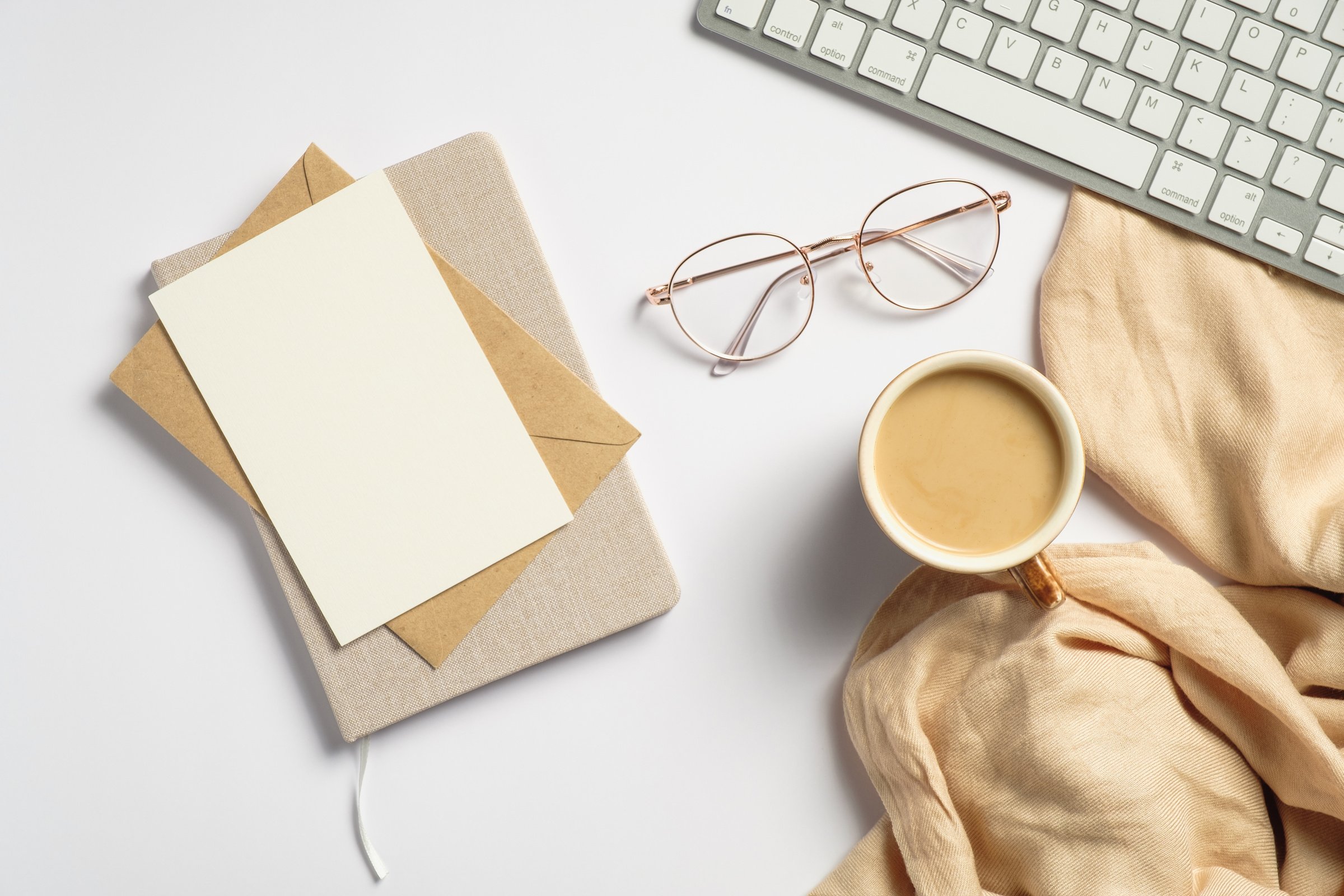 Elegant Feminine Workspace 